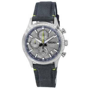 Męski Zegarek Seiko Chronograph SSB423P1 – Sportowy Styl Retro i Panda Dial