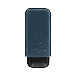 Les Fines Lames CIGAR CASE DUO BLUE PEBBLE