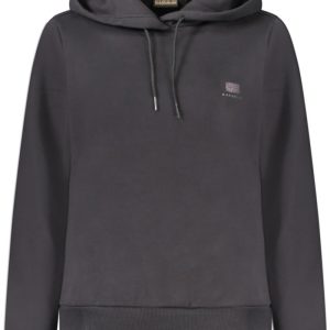 BLUZA DAMSKA NAPAPIJRI Z ROZPINANYM NAPĘDEM, CZARNA