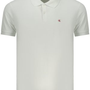CALVIN KLEIN POLO KRÓTKI RĘKAW MĘSKI BIAŁY