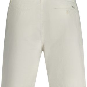 GUESS JEANS MĘSKIE SPODNIE spodenki BIAŁE