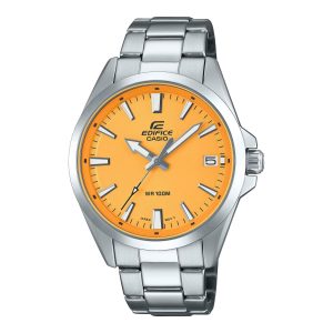 Zegarek CASIO EFV100D9AVUEF. Kwarcowy, Kolor pomarańczowy. Mężczyzna.