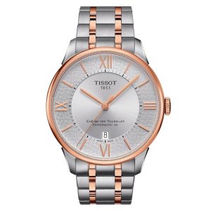 Zegarek TISSOT T09940722080. Automatyczny, Kolor biały. Mężczyzna.