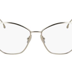 Okulary VICTORIA BECKHAM VB21055616714. EYEGLASSES, Kolor złoty. Kobieta.