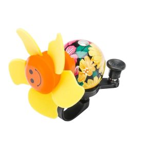 Dzwonek JH-401+1Y BABY - wiatraczek-żółty et/ROMET - Oficjalny Sklep Romet