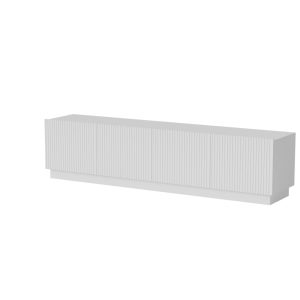 Szafka RTV biała mat 200 cm Ardea