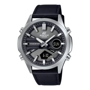 Zegarek CASIO EFVC120L8AEF. Kwarcowy, Kolor szary. Mężczyzna.