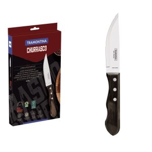 Tramontina POLYWOOD FSC SET CARNE/BBQ 4 PZ 29899/151 Brown
