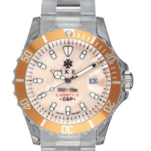 Zegarek IKE BR007. Kwarcowy, Kolor PEARL ROSE. Unisex.