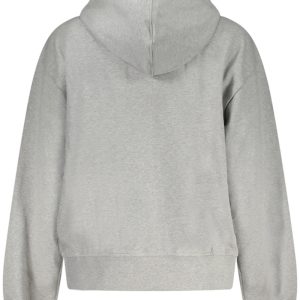 Bluza damska z zamkiem błyskawicznym CALVIN KLEIN w kolorze szarym
