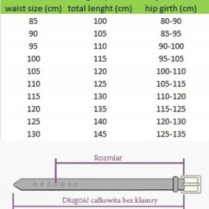 Beltimore skórzany pasek męski granatowy wąski E12 : Kolory - granatowy, Rozmiar pasków - r.90-105 cm