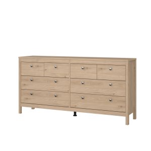Komoda z szufladami jackson hickory mat 159 cm Madrid