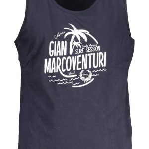 GIAN MARCO VENTURI MĘSKI NIEBIESKI TANK TOP