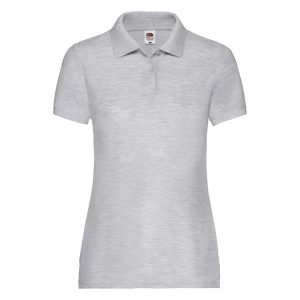 Koszulka Polo Damska 65-35 - Szary