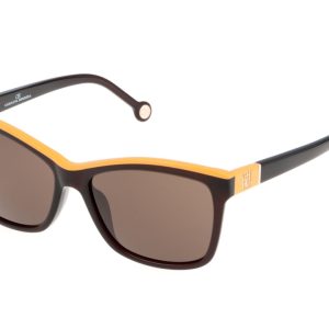Okulary CAROLINA HERRERA SHE598550958. Okulary przeciwsłoneczne, Kolor brązowy. Kobieta.