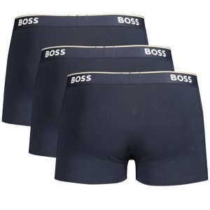 BOSS BOXER MĘSKIE NIEBIESKIE