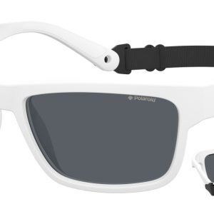 Okulary POLAROID PLD7031S6HT. Okulary przeciwsłoneczne, Kolor biały. Mężczyzna.