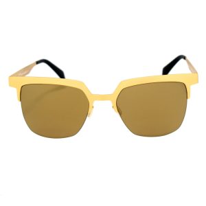 Okulary ITALIA INDEPENDENT 0503-120-120. Okulary przeciwsłoneczne, Kolor złoty. Unisex.