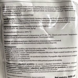 Reiss Aus – Granulat Odstraszający Krety – 600 ml Target