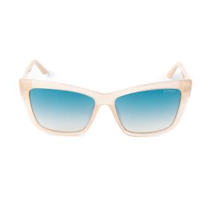 Okulary GUESS GU00098-5525P. Okulary przeciwsłoneczne, Kolor szary. Kobieta.
