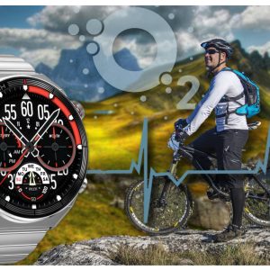 SMARTWATCH MĘSKI Rubicon RNCE99 - WYKONYWANIE POŁĄCZEŃ, ŁADOWANIE BEZPRZEWODOWE (sr046a)