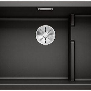 BLANCO SUBLINE 700-U Level Silgranit czarny, InFino