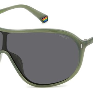 Okulary POLAROID PLD6216S1ED. Okulary przeciwsłoneczne, Kolor zielony. Unisex.