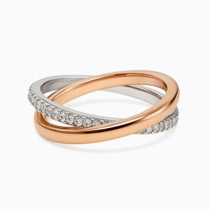 Biżuteria DIAMONFIRE 6119621082165. Pierścionek, Kolor szary. Kobieta.