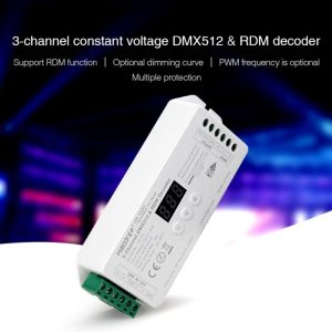 DMX 512 D3-CX 3-Channel Constant Voltage DMX512 RDM Decoder
