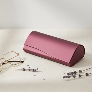 Etui na okulary korekcyjne zamykane na magnes STHC-93C bordowe