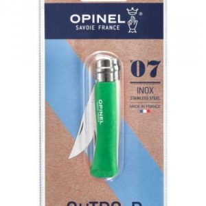 Opinel Nóż Colorama 07 Green blister - 002267