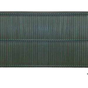 Listwy Ogrodzeniowe Pionowe Szerokie 123x250cm RD12 Zielony komplet