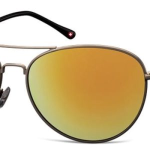 Kawowe Aviatory okulary lustrzanki MS95I