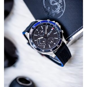 ZEGAREK MĘSKI TOMMY HILFIGER 1791724 BANK (zf023d)