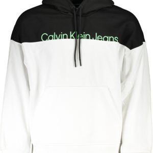 BIAŁA męska bluza przez głowę CALVIN KLEIN