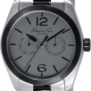Zegarek KENNETH COLE IKC9365. Kwarcowy, Kolor szary. Mężczyzna.