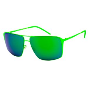 Okulary ITALIA INDEPENDENT 0210-033-000. Okulary przeciwsłoneczne, Kolor zielony. Mężczyzna.