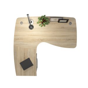 Blat narożny dąb sonoma mat 159 cm Prima