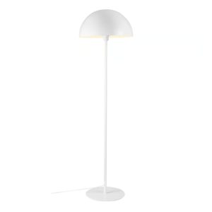 Lampa podłogowa grzybek Ellen metalowa, biała