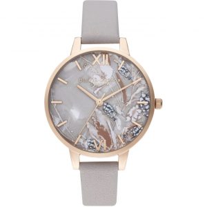 Zegarek OLIVIA BURTON OB16VM37. Kwarcowy, Kolor szary. Kobieta.
