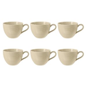 SELTMANN BEAT COLOR GLAZE Zestaw 6 filiżanek do kawy 350 ml
