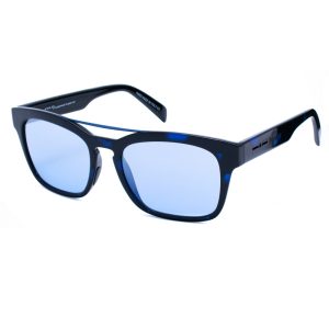 Okulary ITALIA INDEPENDENT 0914-DHA-022. Okulary przeciwsłoneczne, Kolor czarny niebieski. Mężczyzna.