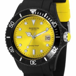 Zegarek MADISON U4486-02. Kwarcowy, Kolor czarny. Unisex.