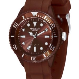 Zegarek MADISON L4167-19. Kwarcowy, Kolor CHOCOLATE. Unisex.