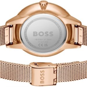 Zegarek BOSS 1502663. Kwarcowy, Kolor biały. Kobieta.