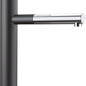 BLANCO LINEE-S Silgranit-Look antracyt/chrom Użyj kodu 23BLA06 i płać mniej
