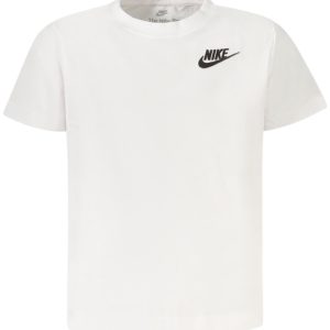 KOSZULKA NIKE Z KRÓTKIM RĘKAWEM DLA DZIECI, BIAŁA
