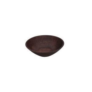 RITUALI DOMESTICI PERSEO Zestaw 2 drewnianych mis dekoracyjnych 20 x 5.5 cm