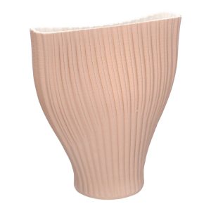 RITUALI DOMESTICI LINO Wazon różowy 32 x 14 x 35.5 cm