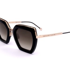Okulary PHILIPP PLEIN SPP097S-0700. Okulary przeciwsłoneczne, Kolor czarny. Kobieta.